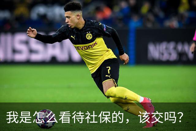 我是怎么看待社保的，该交吗？